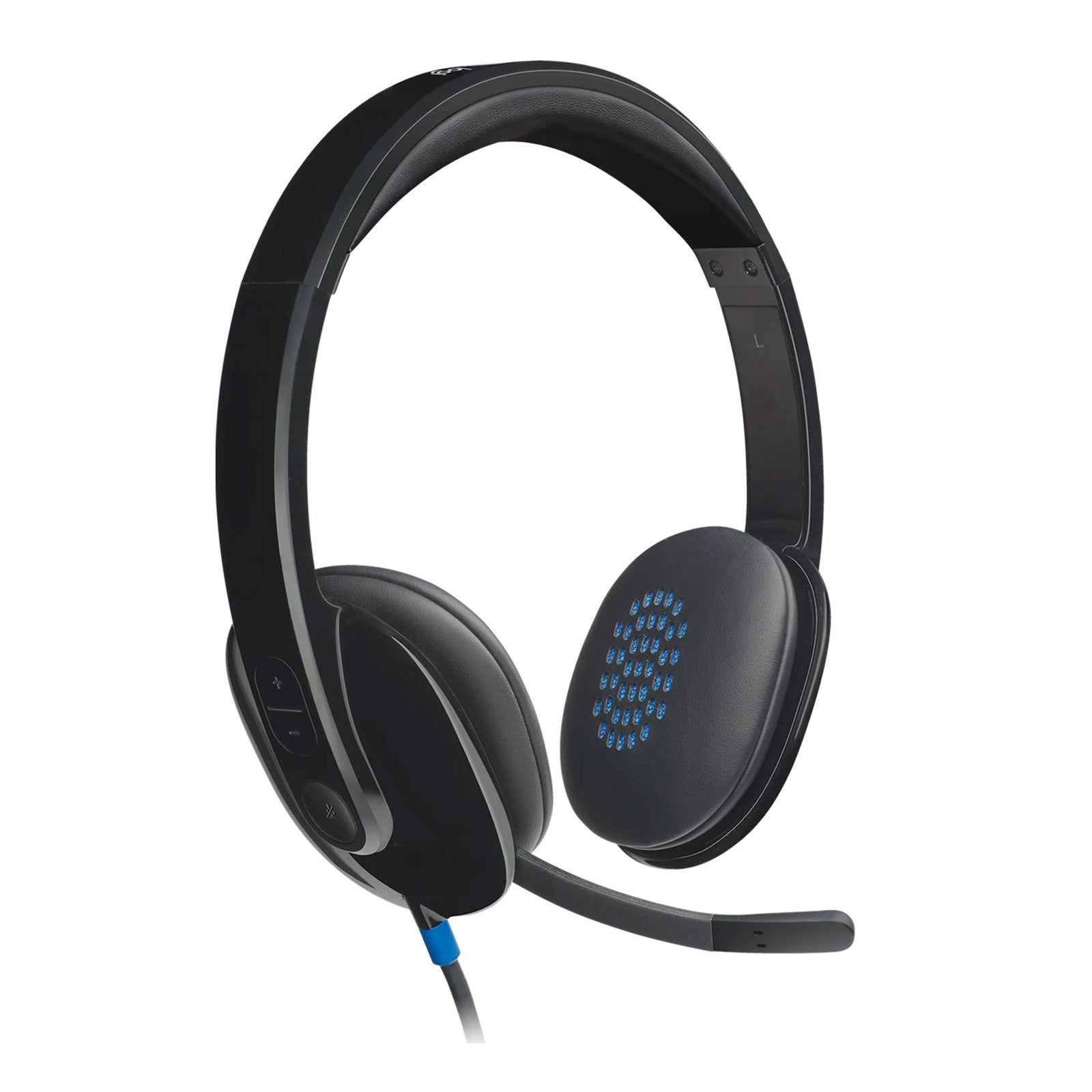 Logitech H540 USB Headset with Noise-Cancelling Mic and On Ear Controls Logitech H540 USB Headset with Noise-Cancelling Mic and On Ear Controls